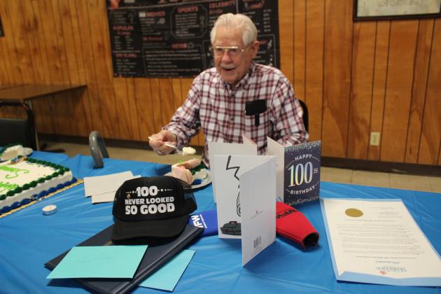 Shawnee VFW Celebrates 100th Birthday with Noah “Sonny” Hines