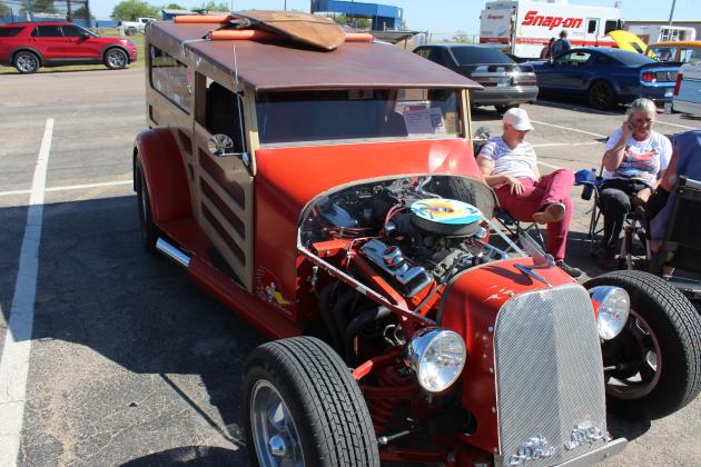 A 1929 Ford Woody, owned by Russ Hauri, was in the Special Interest division of the Eighth Annual Bethel Band Boosters Car Show Fundraiser on April 13. Hauri said he bought the car from a friend who bought it from an individual in Texas. It was one of 136 vehicles in the show. Countywide & Sun/Natasha Dunagan